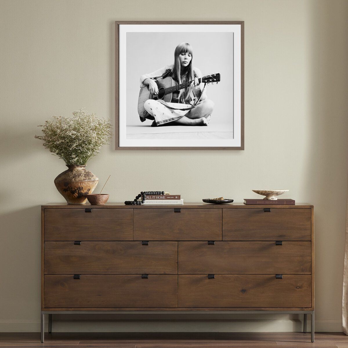 Portrait Of Joni Mitchell By Getty Images