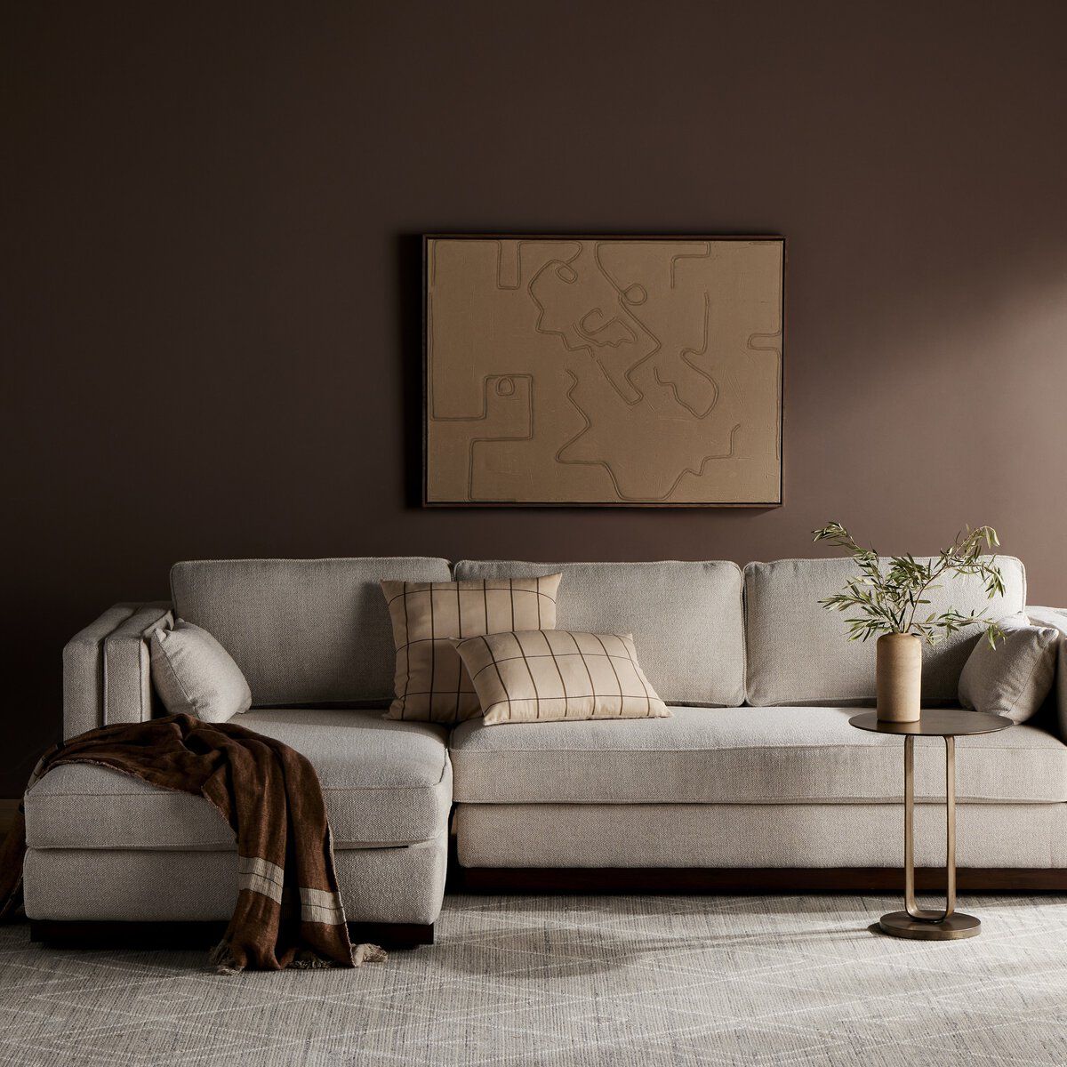Lawrence 2-piece Sectional W/ Chaise