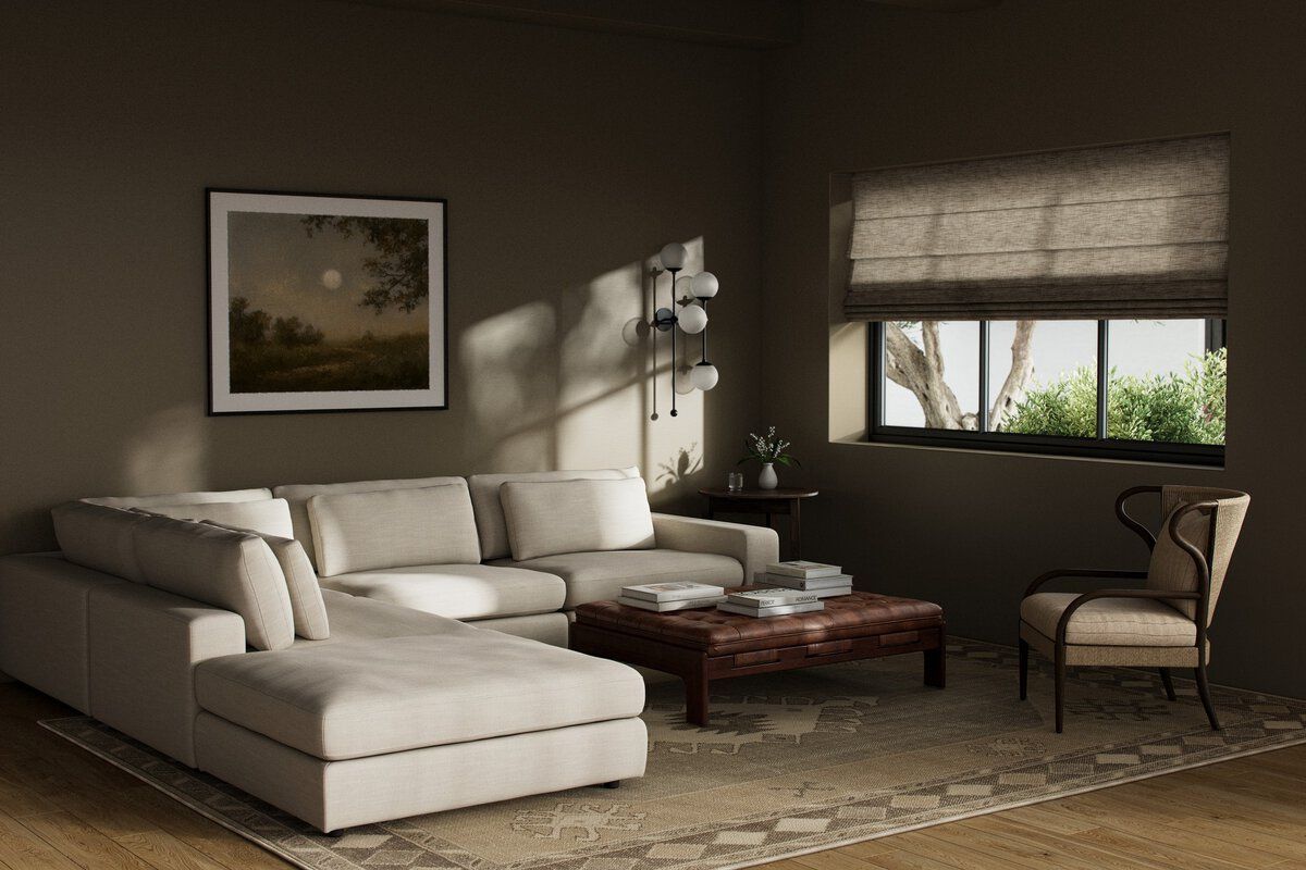 Bloor 4-piece Sectional W/ Ottoman