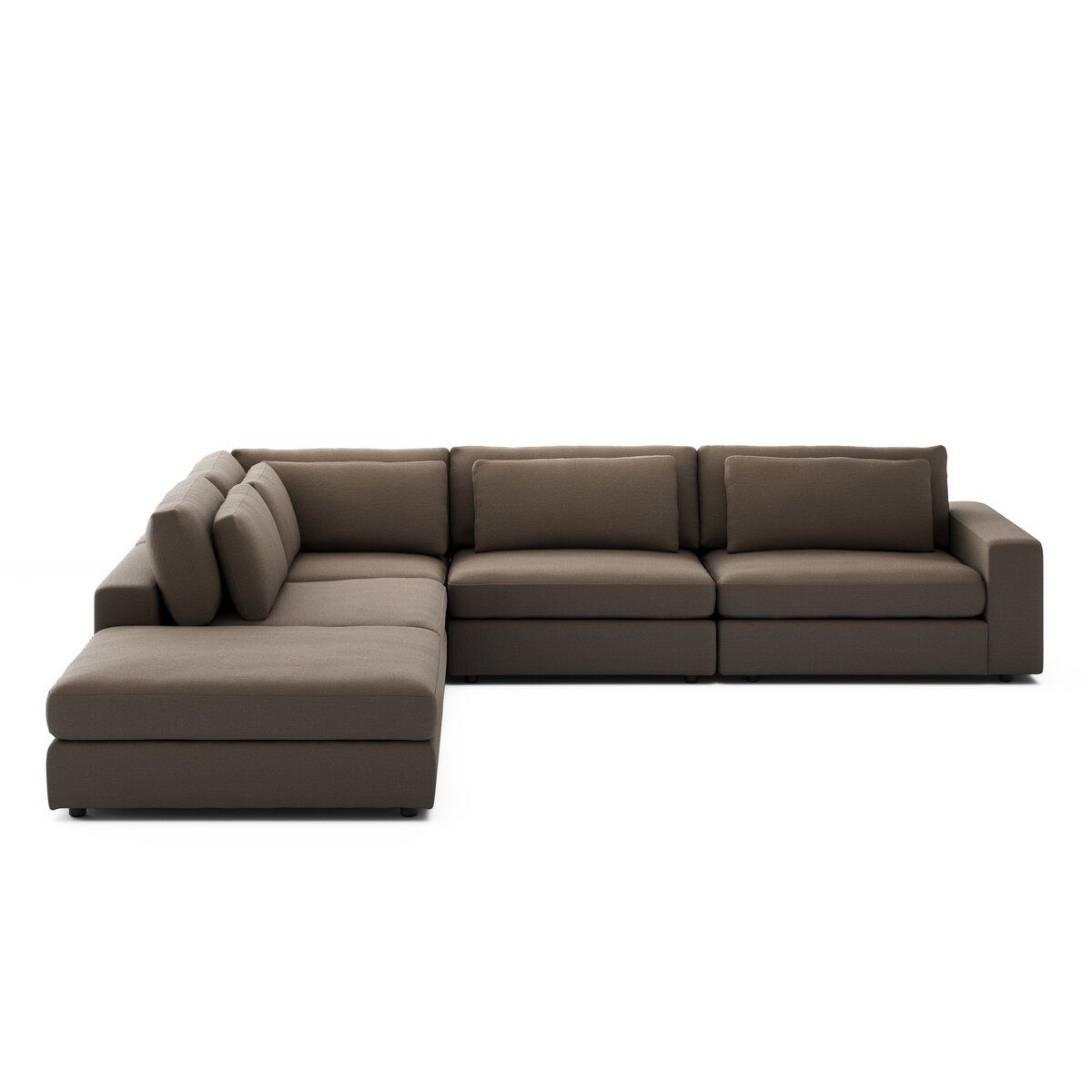 Bloor 4-piece Sectional W/ Ottoman