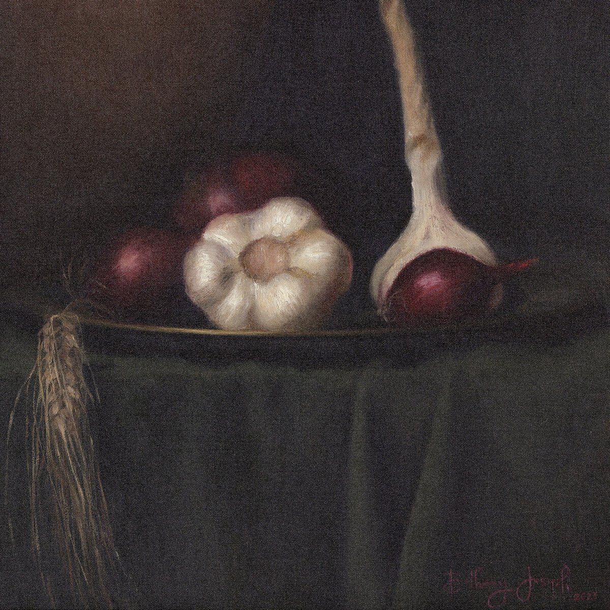 Harvest Of Barley And Bulbs By Bethany Joseph