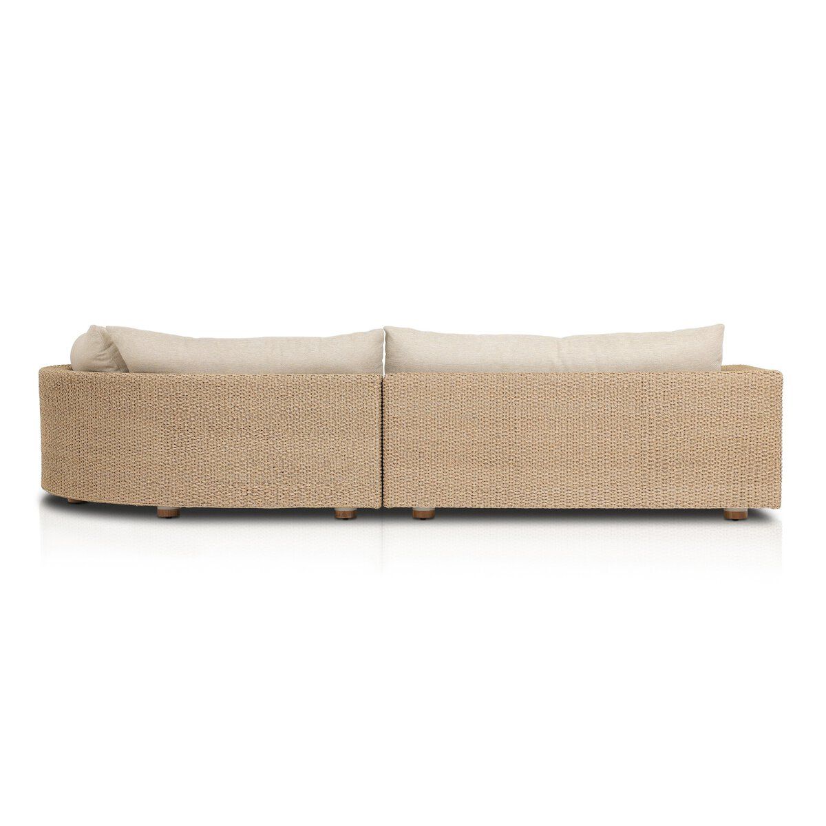 Sylvan Outdoor 2pc Sectional W/chaise