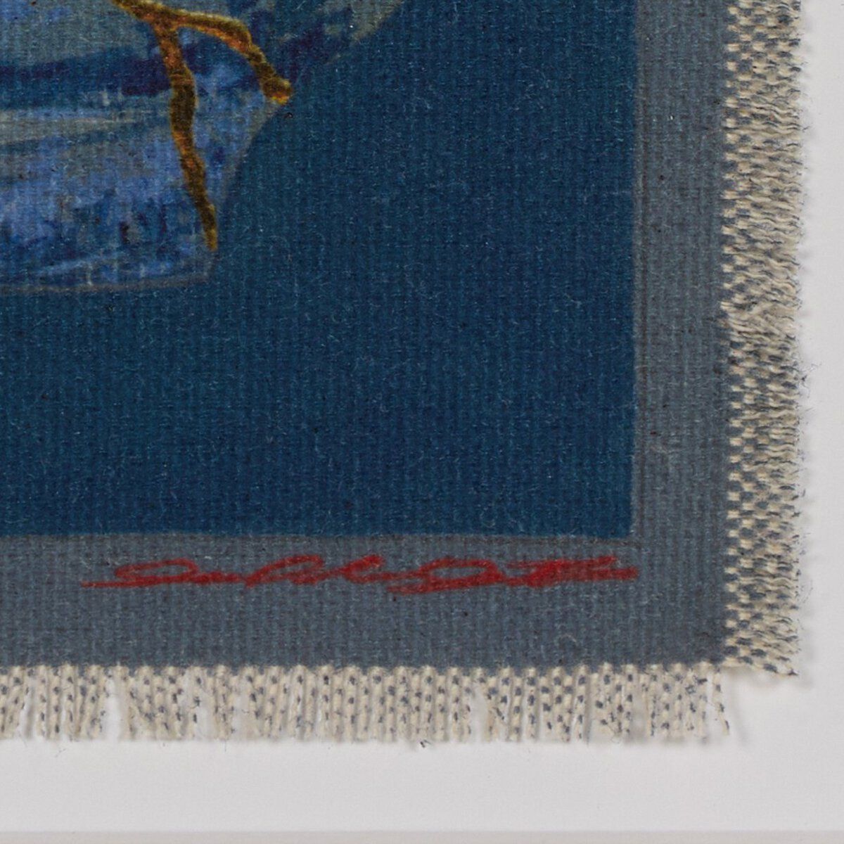 Poetic Mend Blue 3 By Laurel-dawn Latshaw