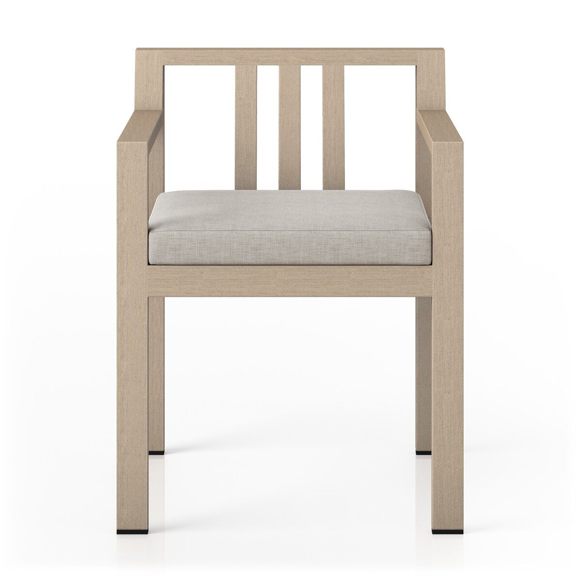 Monterey Outdoor Dining Armchair, Washed Brown