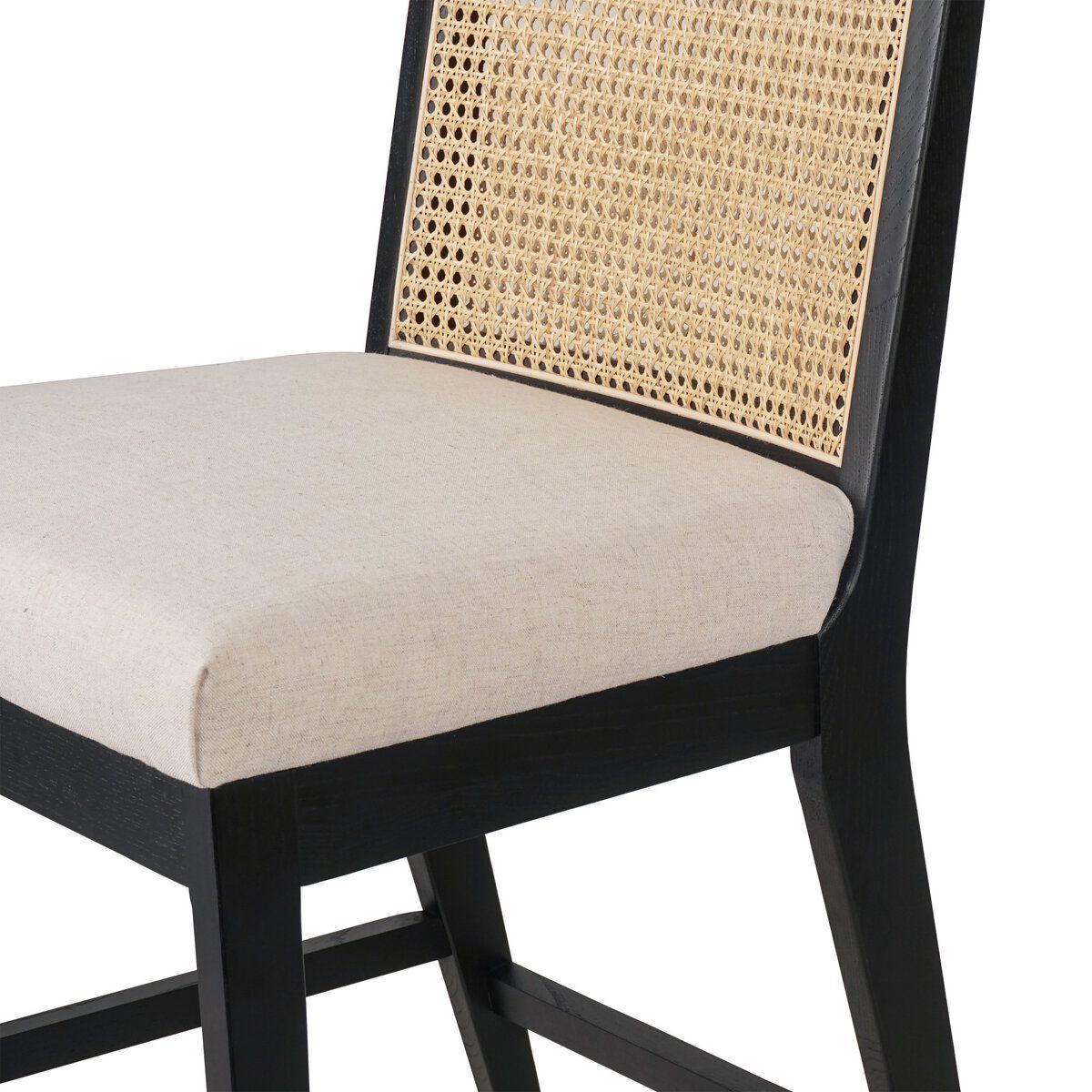 Antonia Cane Armless Bar + Counter Stool