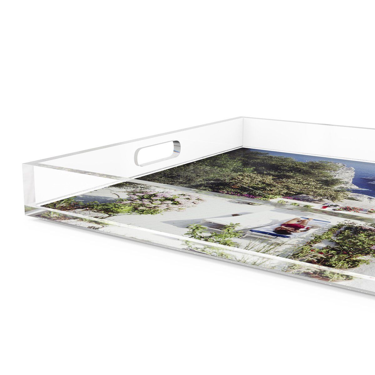 Ii Canille Tray By Slim Aarons