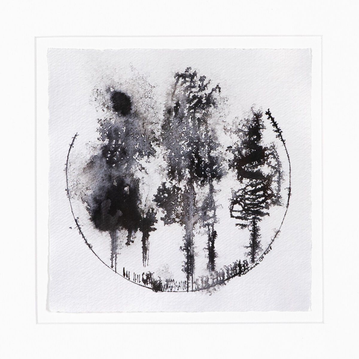Through The Trees Iii By Santhosh Ch