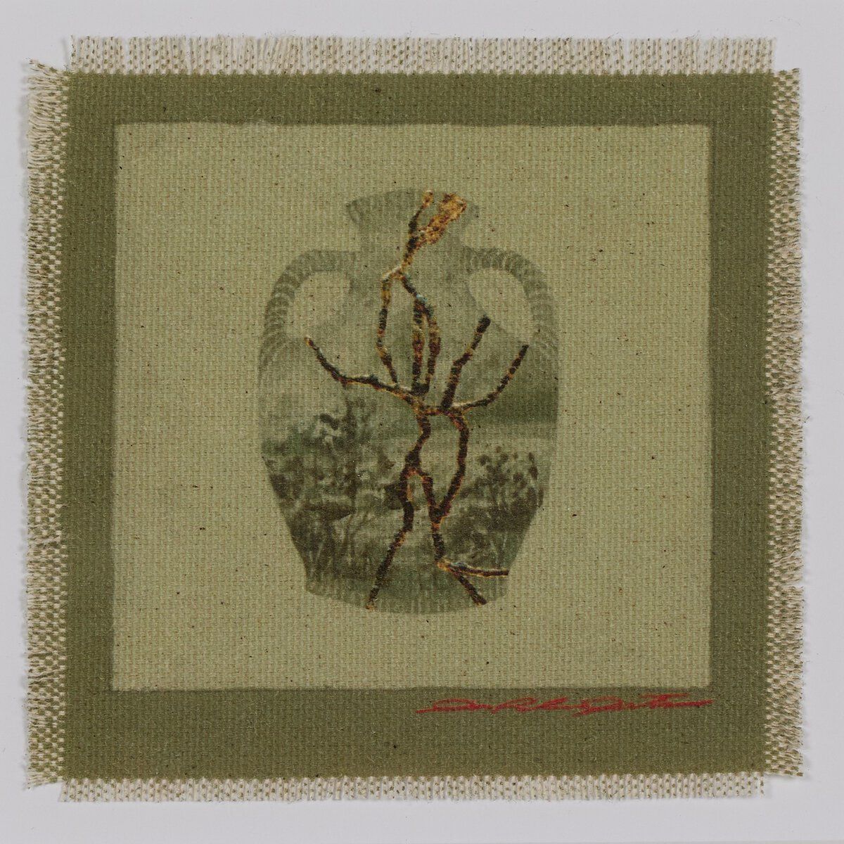 Poetic Mend Green By Laurel-dawn Latshaw