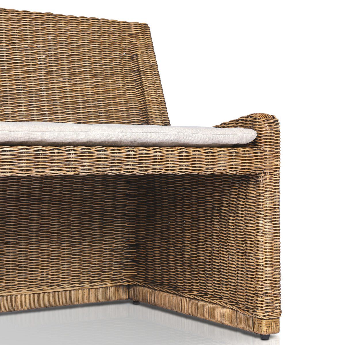Build Your Own: Senna Woven Dining Banquette