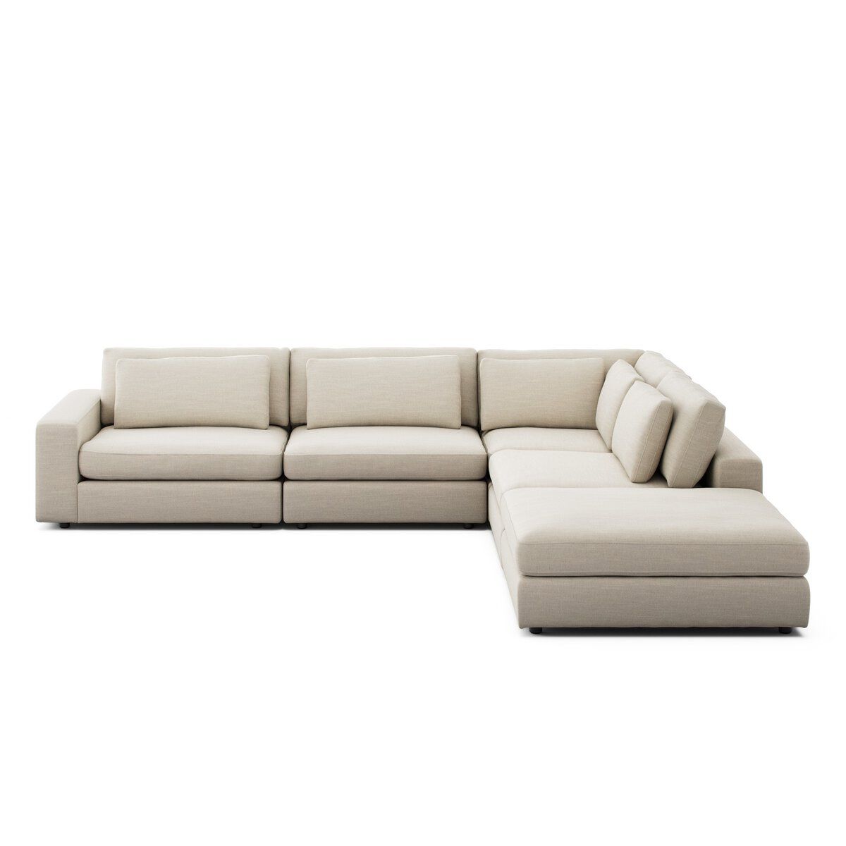 Bloor 4-piece Sectional W/ Ottoman