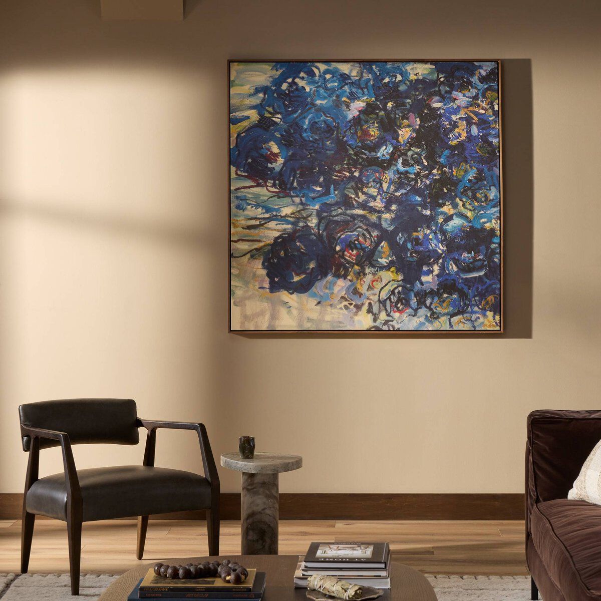 Blue Flowers By Lilia Orlova-holmes