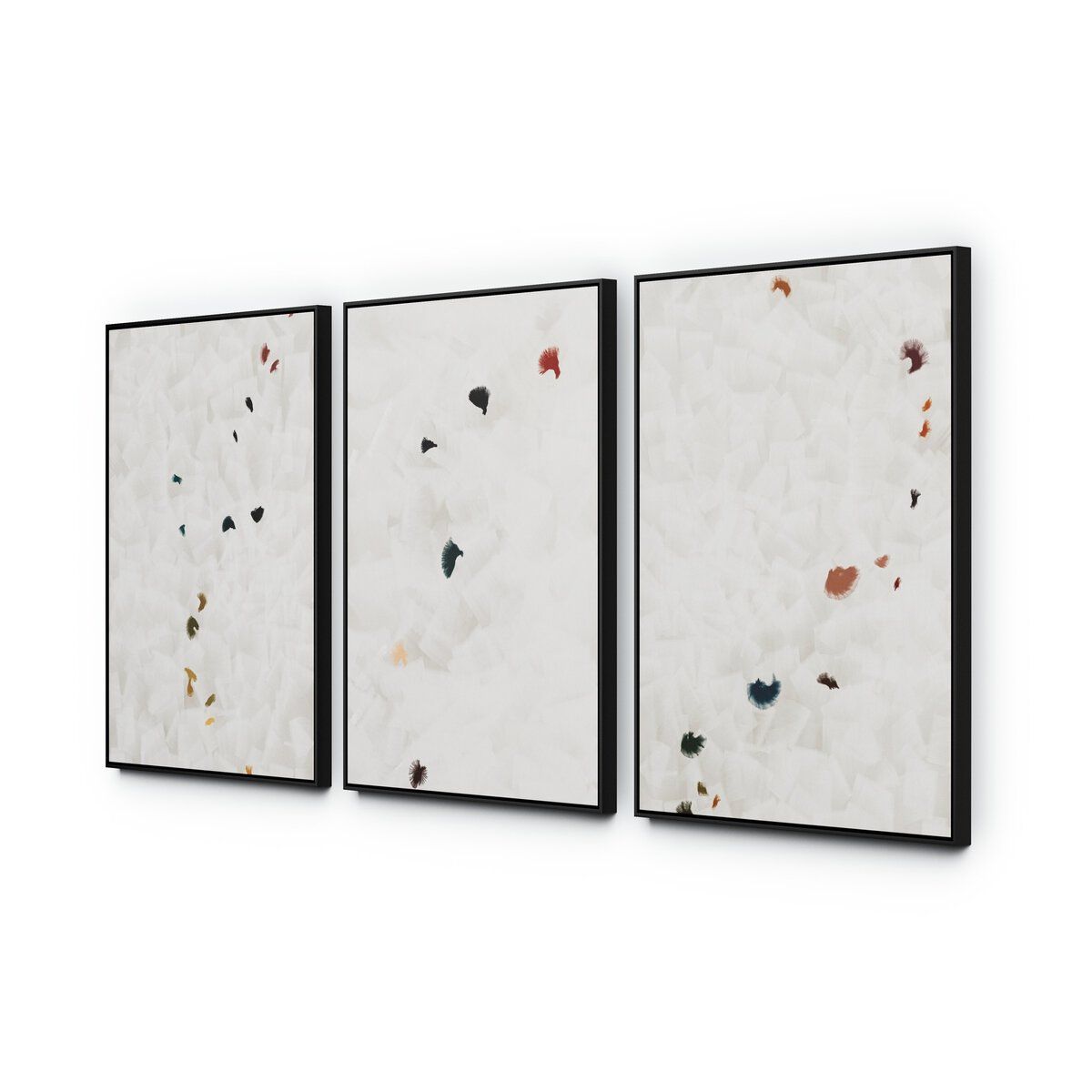 In Flight Triptych By Patricia Vargas