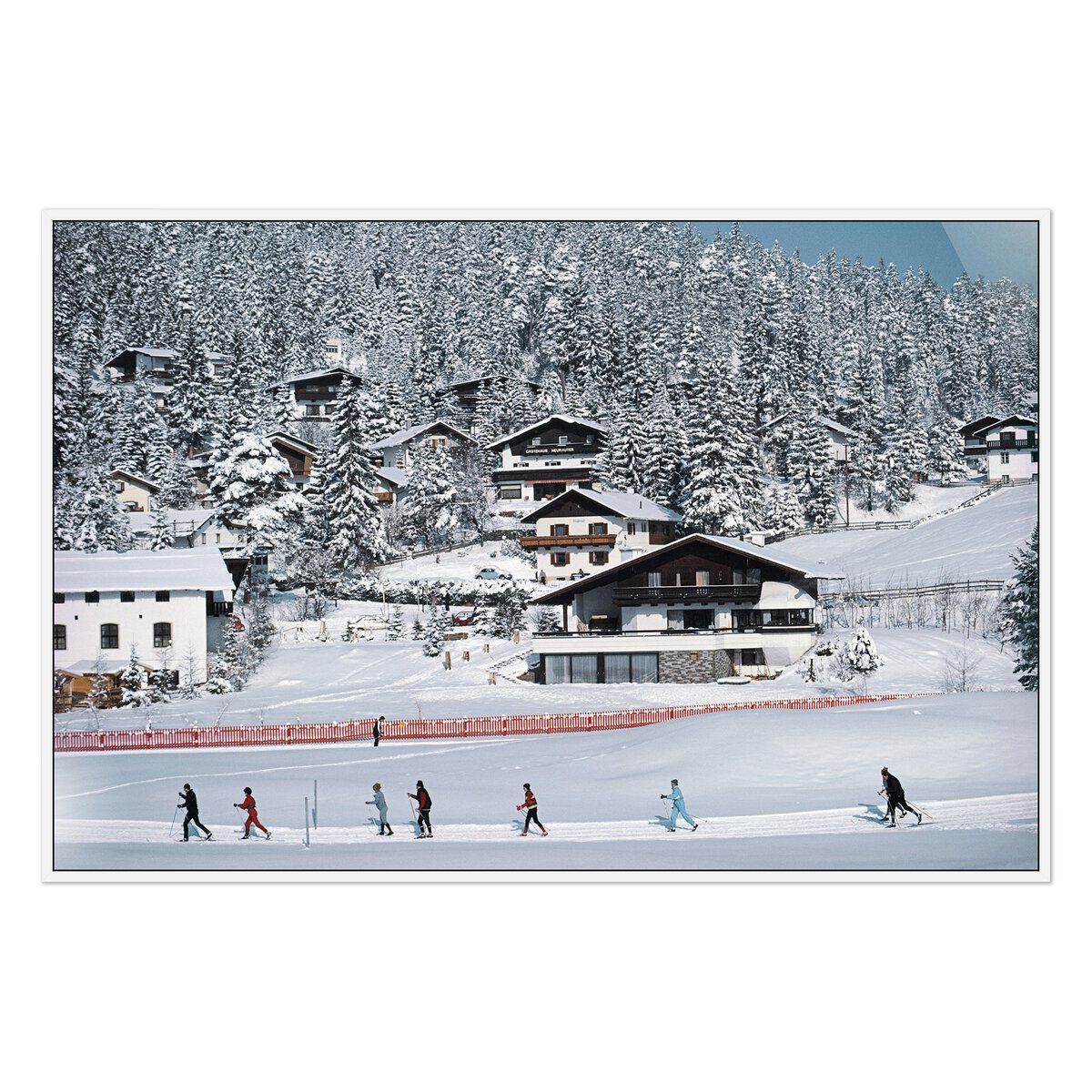 Skiing In Seefeld By Slim Aarons