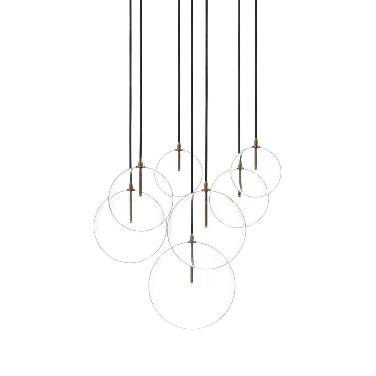 Cluster 7 Mix Chandelier