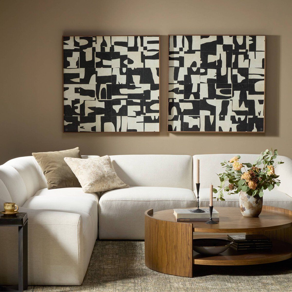 Ancestral I Diptych By Douglas Galloway