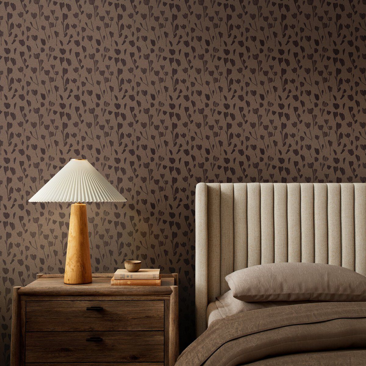 Wild Flowers I Wallpaper By Roseanne Kenny