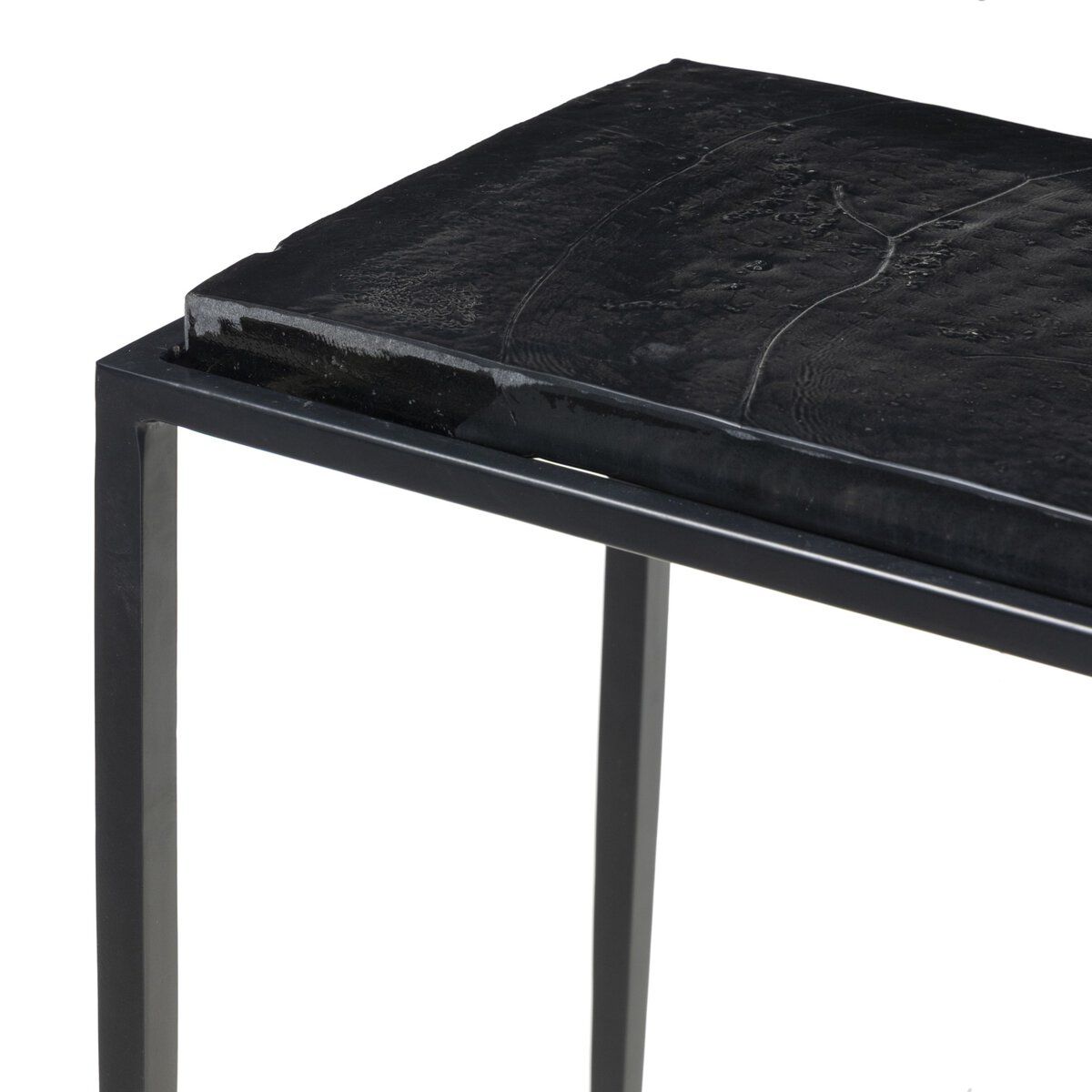 Dalston Cast Glass Console Table