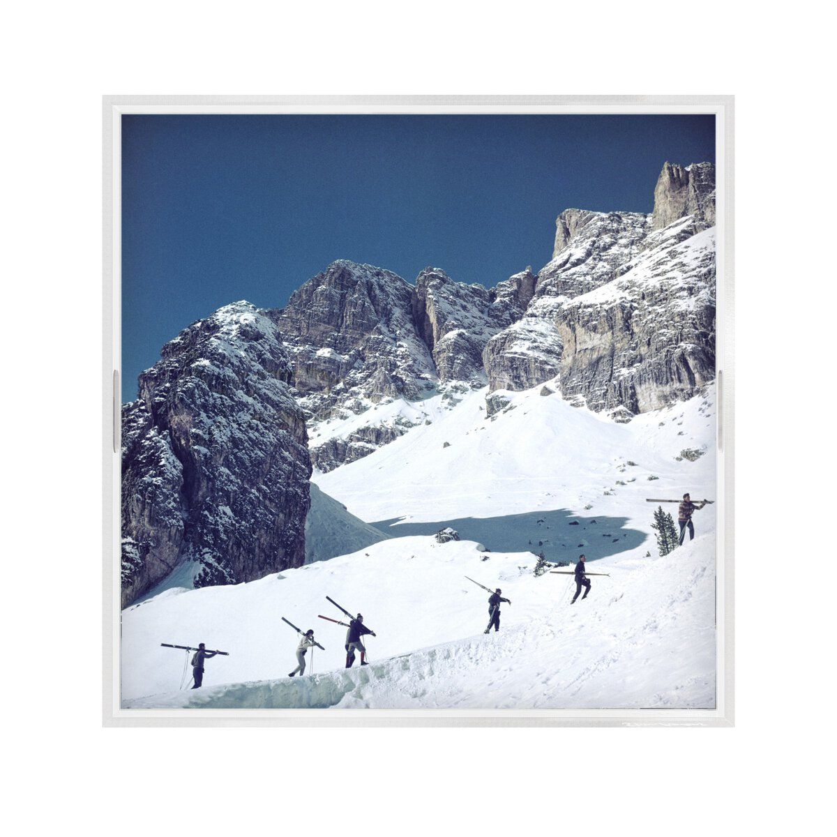 Cortina D'ampezzo Tray By Slim Aarons