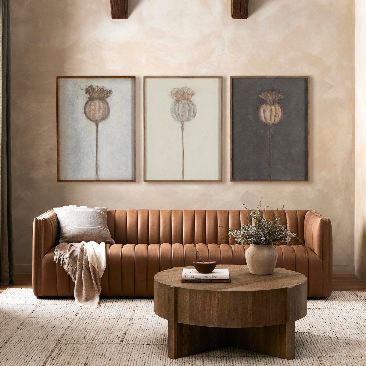 Poppy Triptych By Paul Meyer