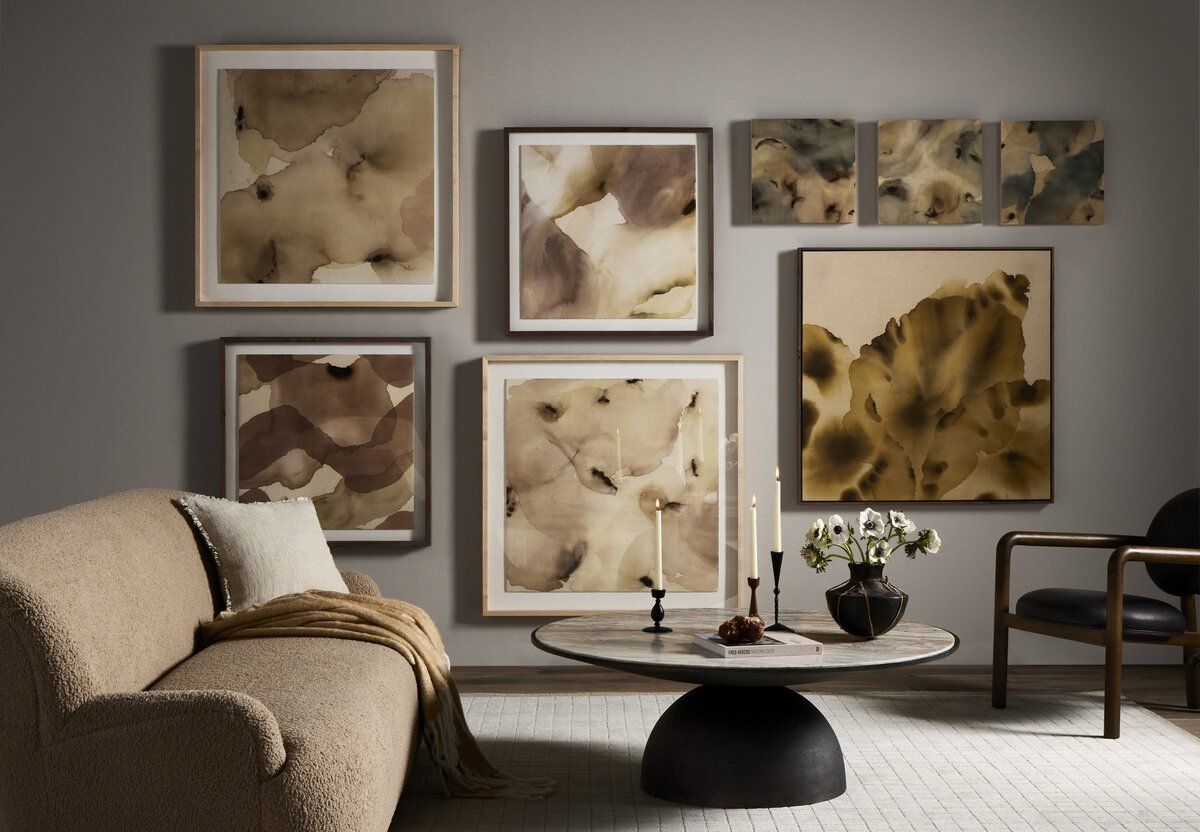 Nostalgia Underneath Triptych By Molly Franken
