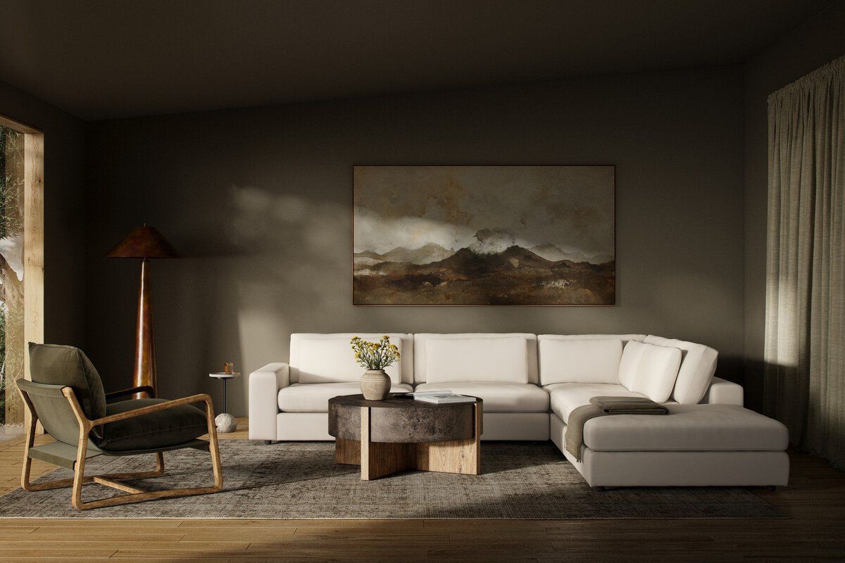 Bloor 4-piece Sectional W/ Ottoman