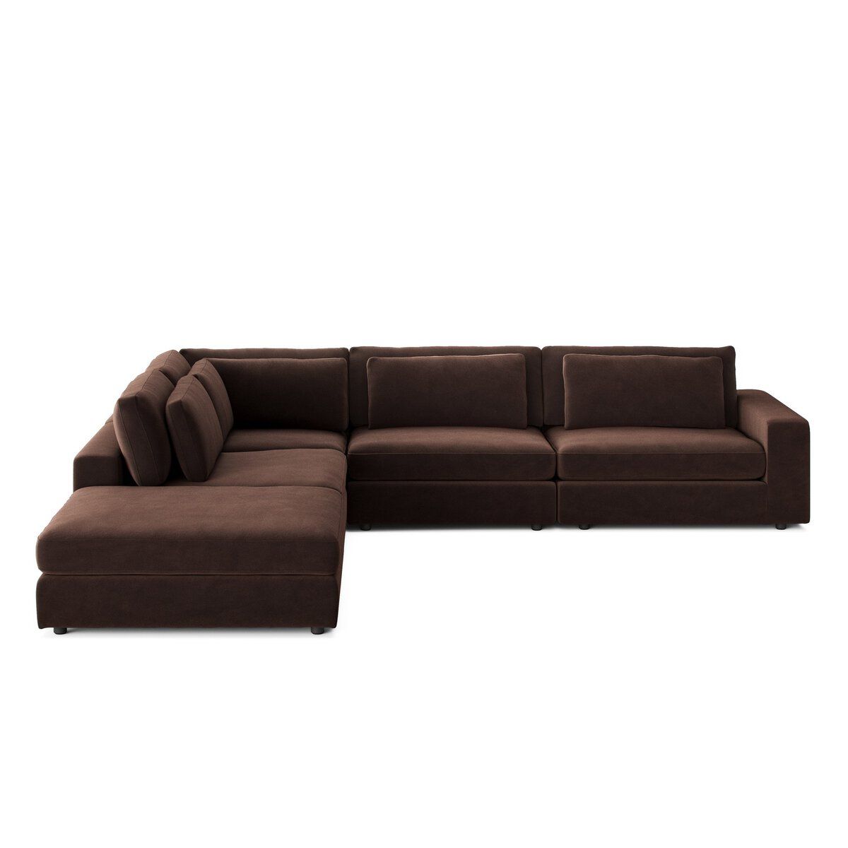 Bloor 4-piece Sectional W/ Ottoman
