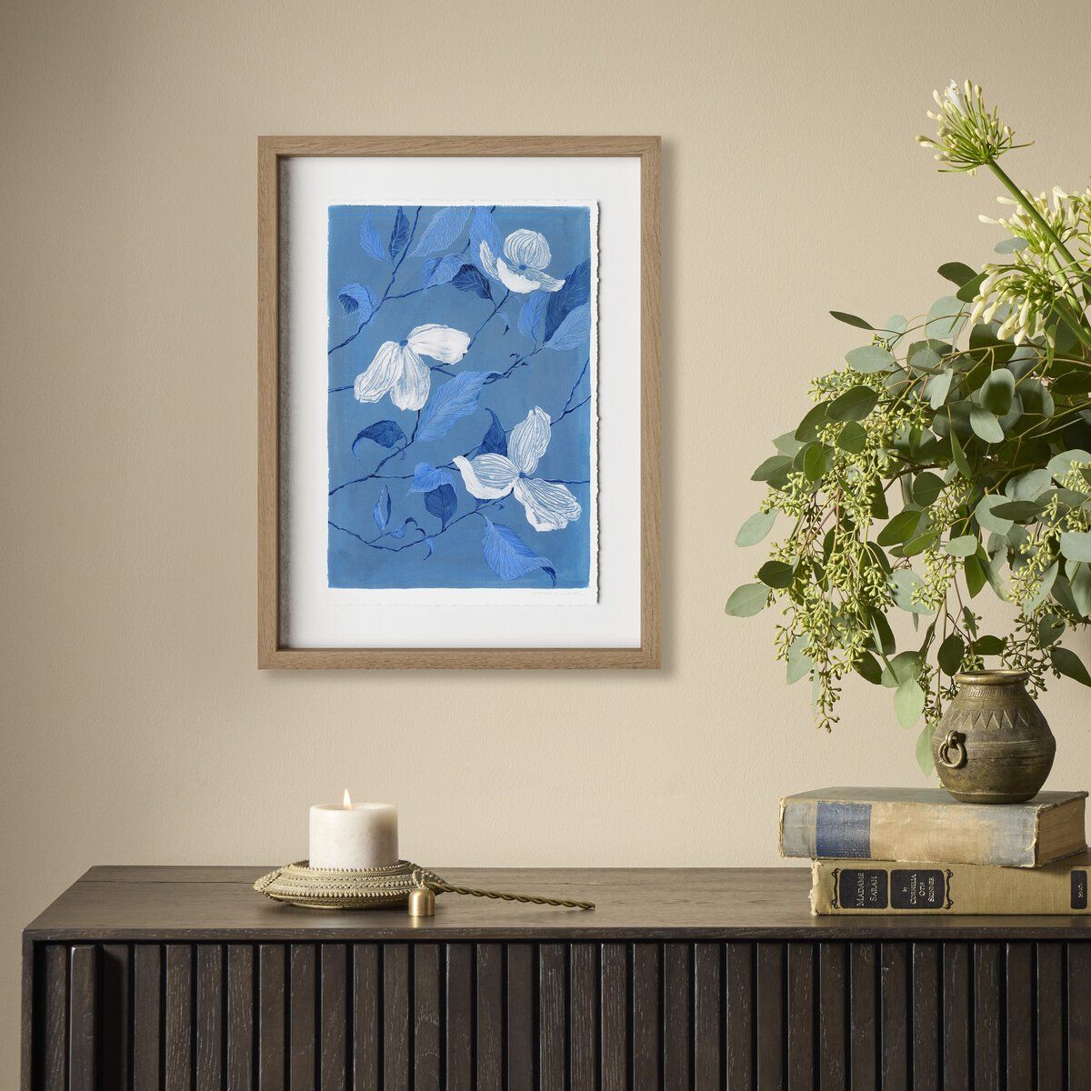 Blue Dogwood By Laurel-dawn Latshaw