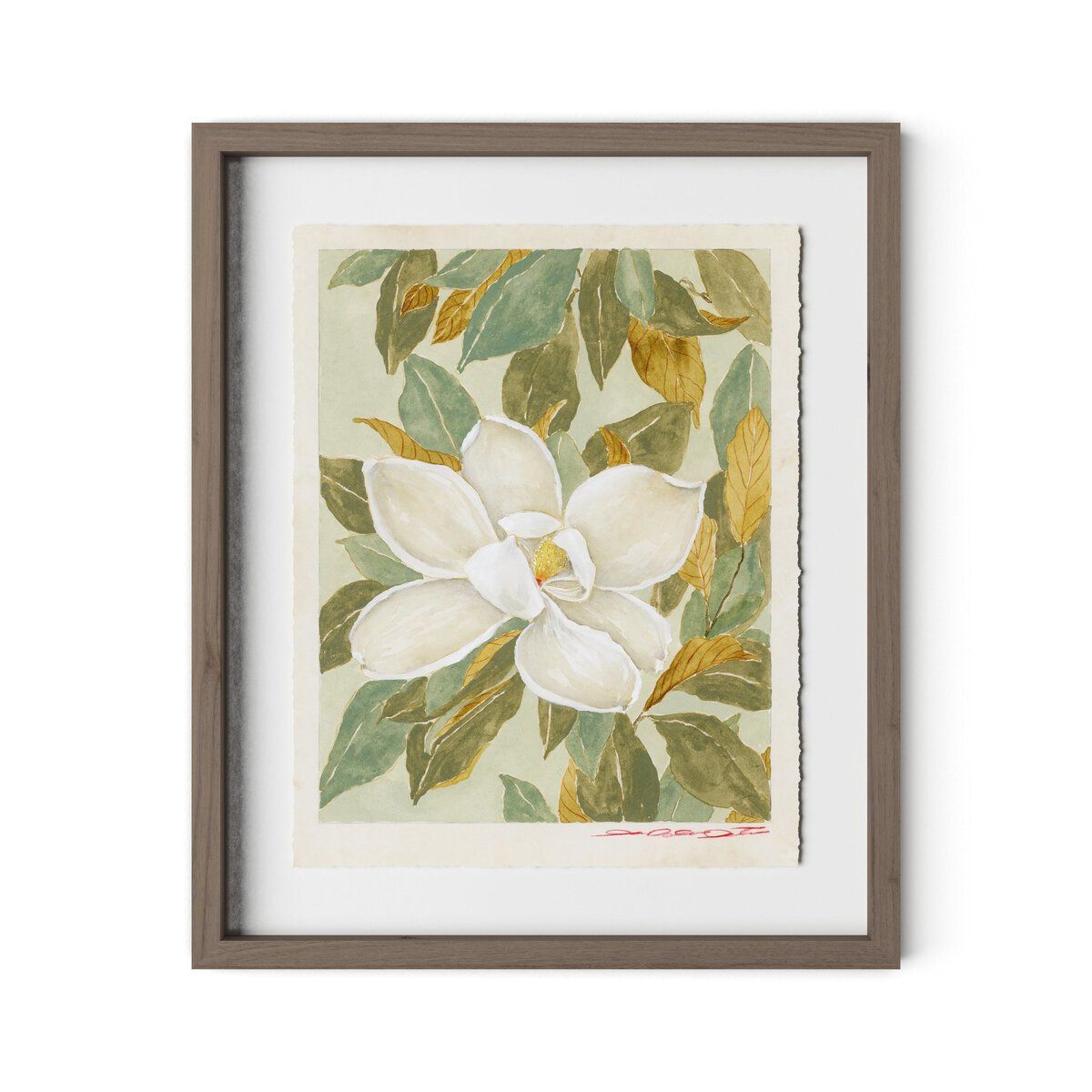 Magnolia I By Laurel-dawn Latshaw