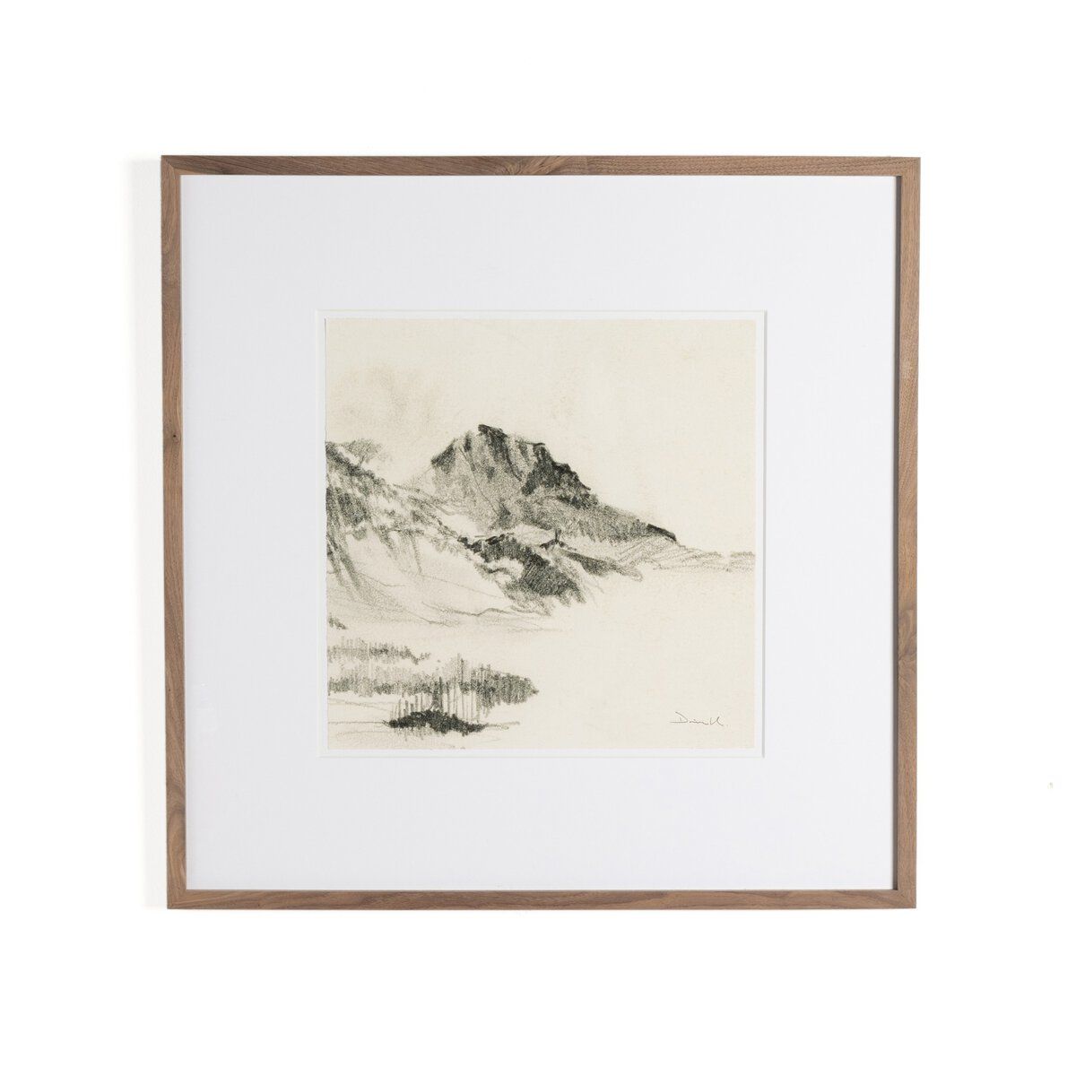 Land Sketch 2 By Dan Hobday