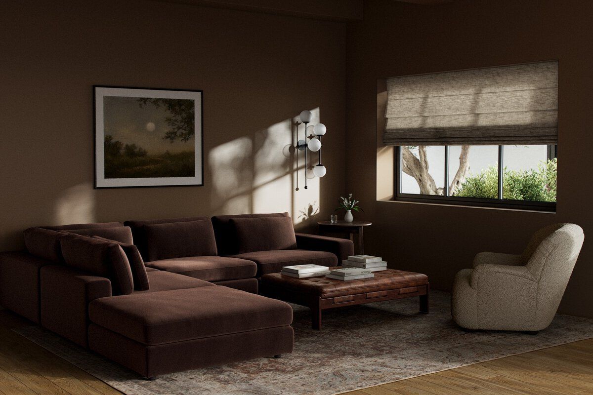 Bloor 4-piece Sectional W/ Ottoman