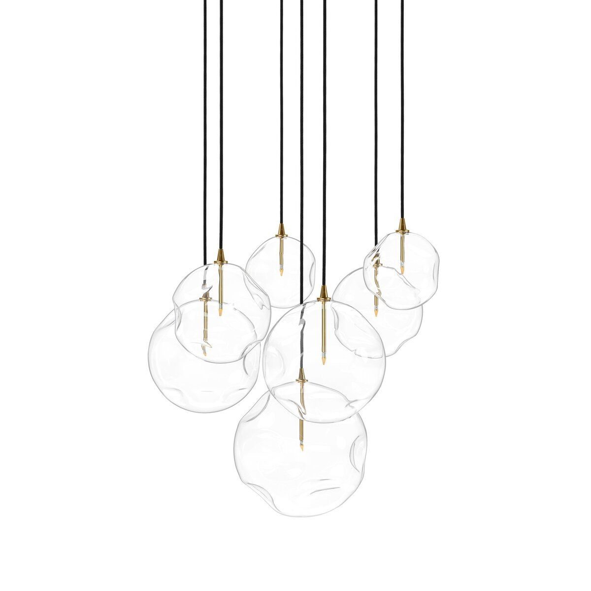 Cluster 7 Mix Chandelier