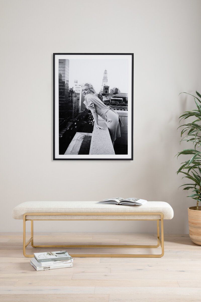 Marilyn On The Roof I By Getty Images