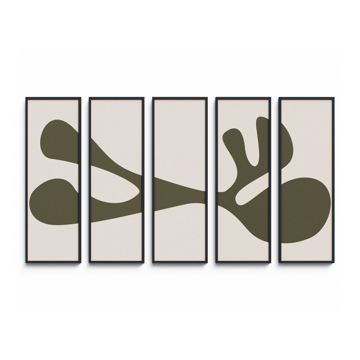 Organic Shape Iii Set By Four Hands Art Studio
