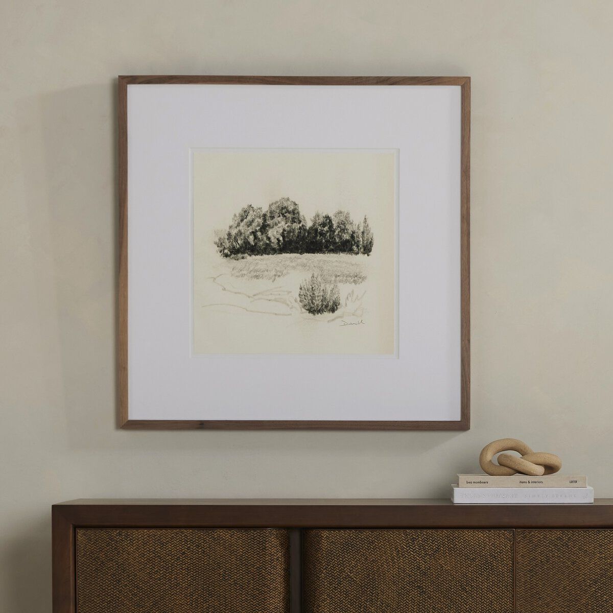 Land Sketch 1 By Dan Hobday