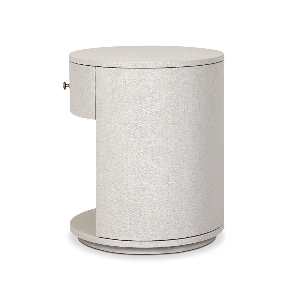 Amelia Oval One Drawer Nightstand