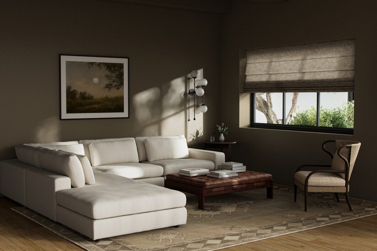 Bloor 4-piece Sectional W/ Ottoman