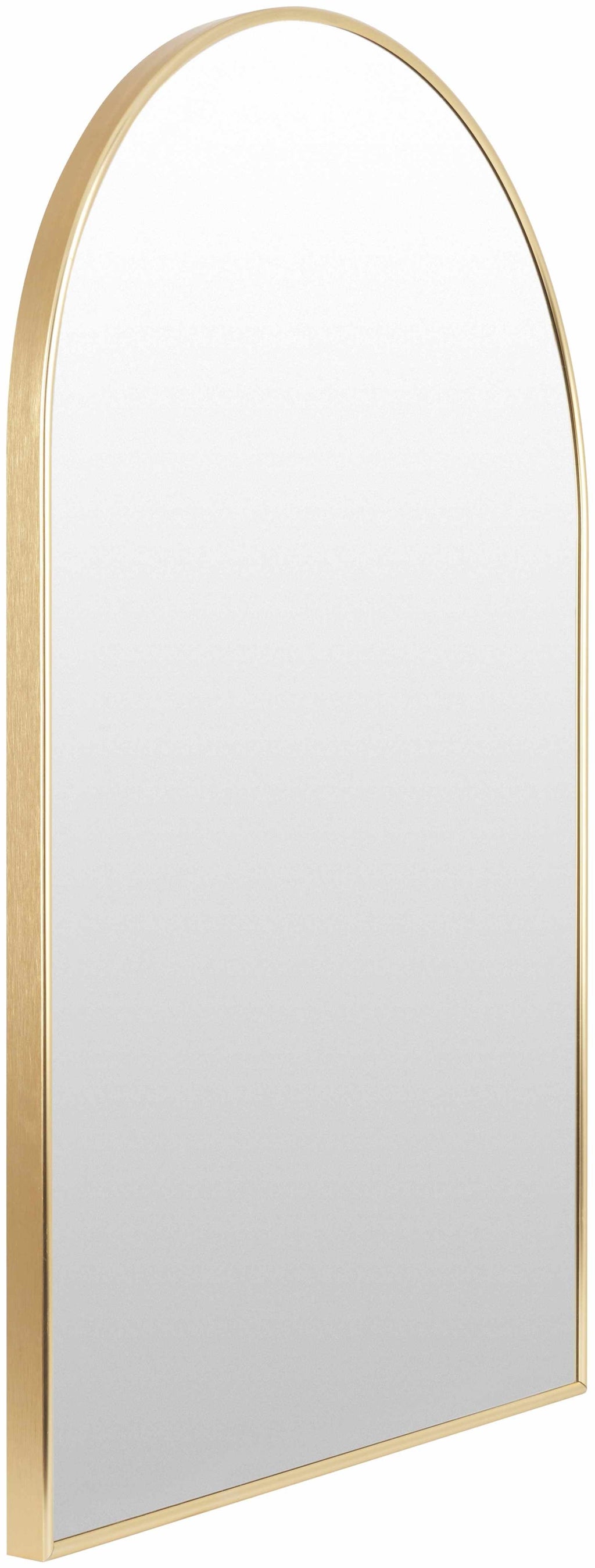 Purullena Oval Gold Mirror - Clearance