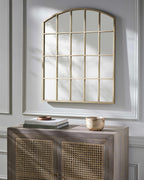 Pisignano Gold Caged Mirror - Clearance