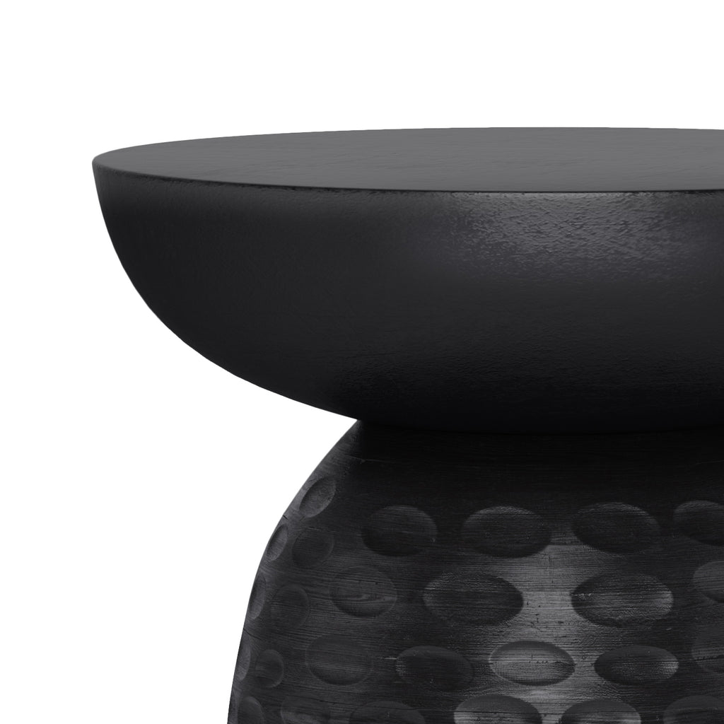Boyd 13 Inch Solid Mango Accent Table