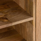 Hunter 60 Inch Wide Solid Mango Wood TV Stand