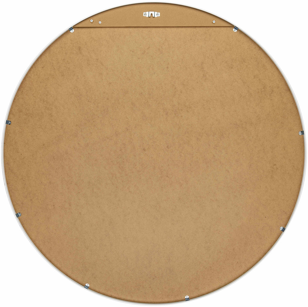 Pontalina Round White Mirror - Clearance