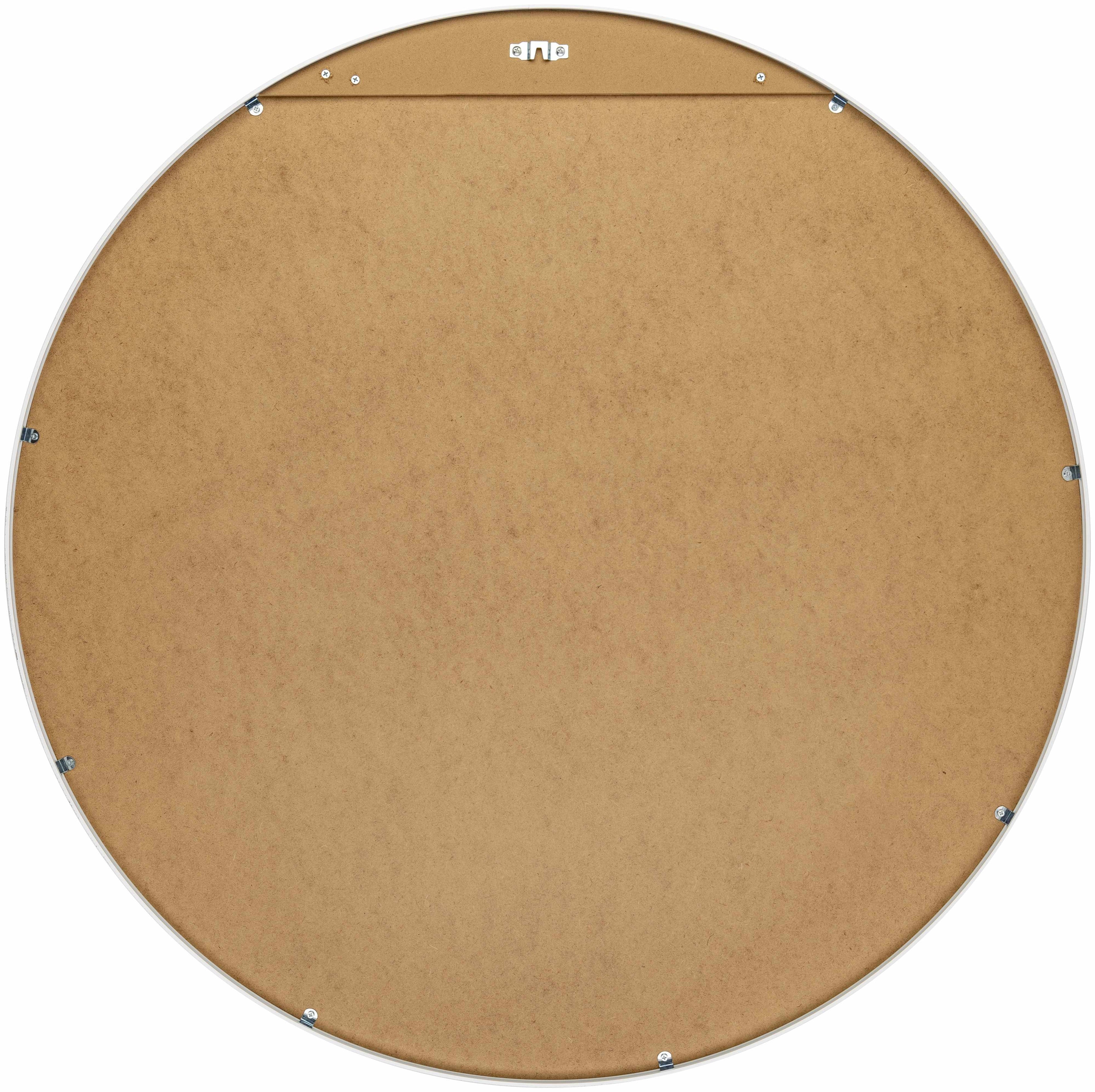 Pontalina Round White Mirror - Clearance