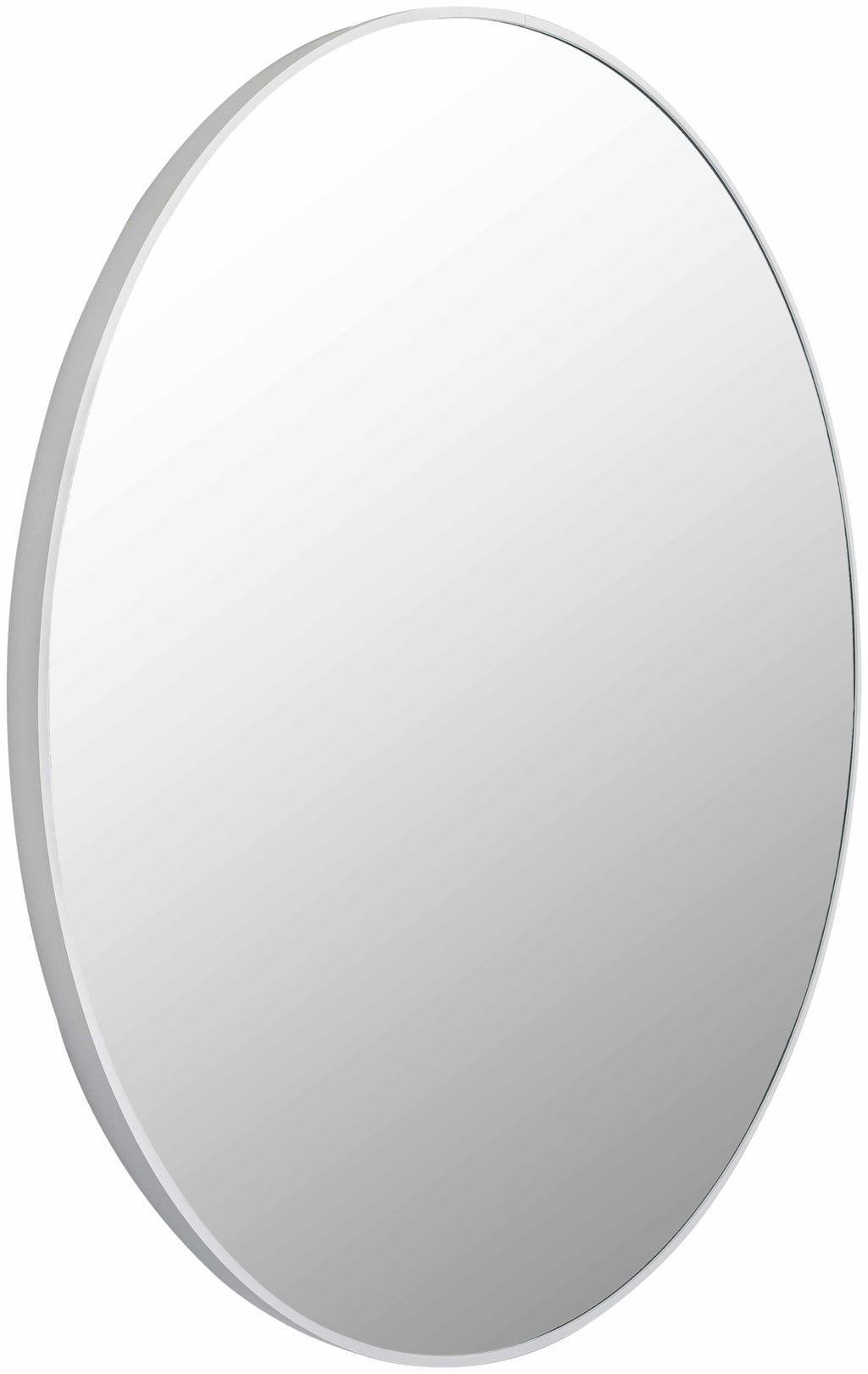 Pontalina Round White Mirror - Clearance