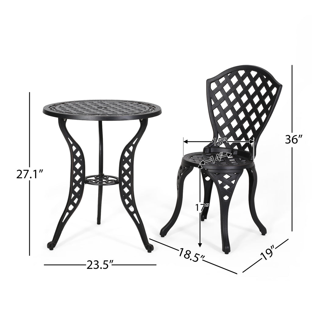 Bono Metal Bistro Set