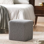 Knitted Foot Stool