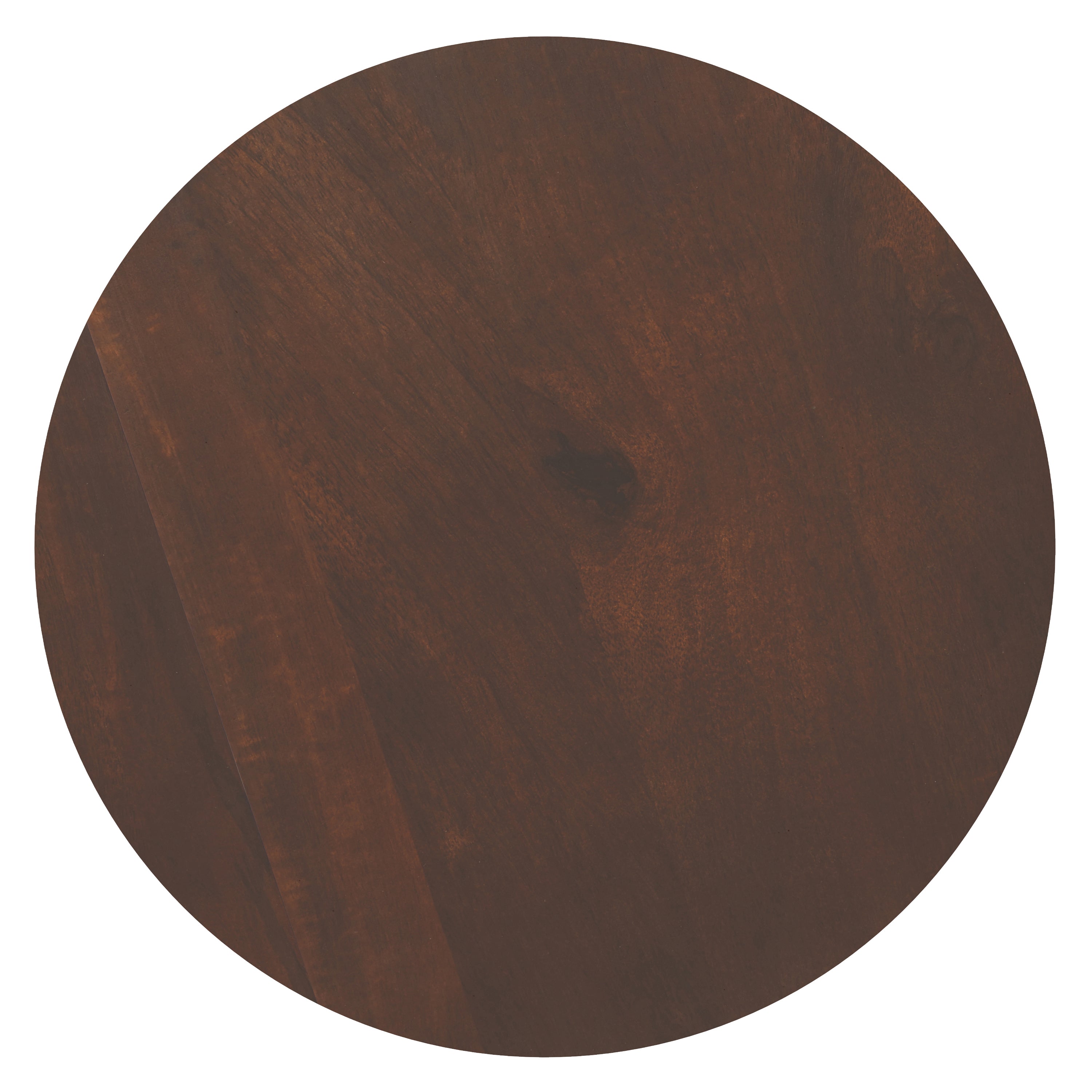 Winnie 30 Inch Wide Modern Solid Acacia Round Pedestal Coffee Table