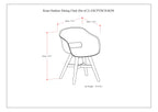 Kona Outdoor Dining Chair in Plastic (Set of 2)