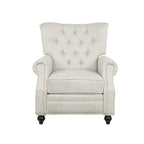 Button Tufted Heavy Duty Manual Reclining Sofa