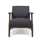 Perla Club Chair, Dark