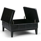 Dover Square Coffee Table Storage Ottoman